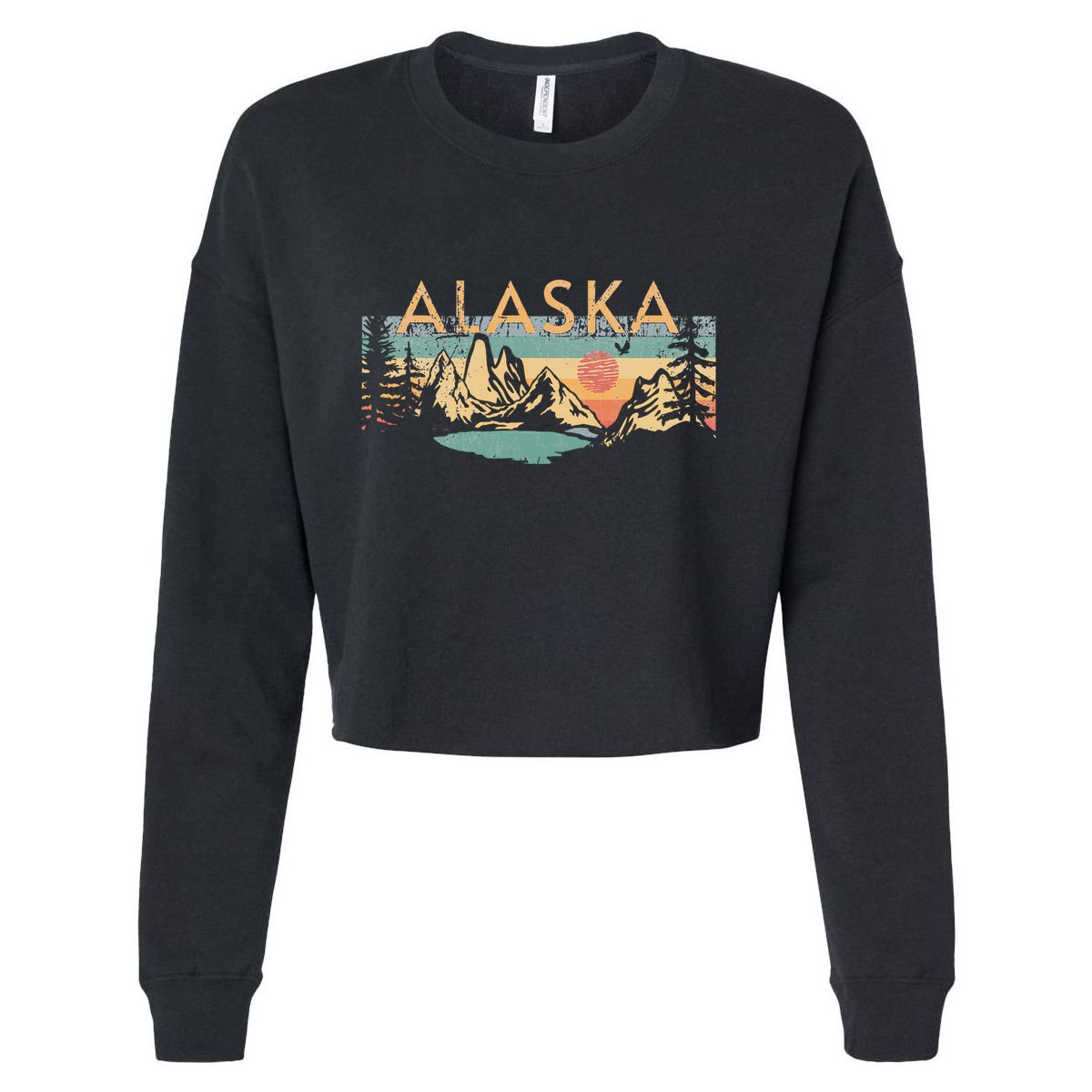 Alaska Cropped Pullover Crew