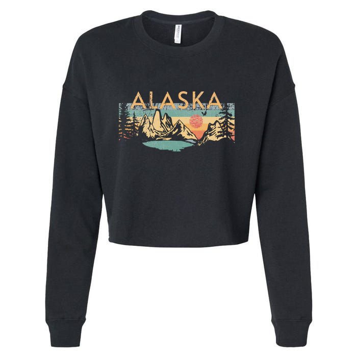 Alaska Cropped Pullover Crew