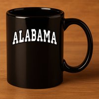 Alabama 11oz C Handle Ceramic Mug