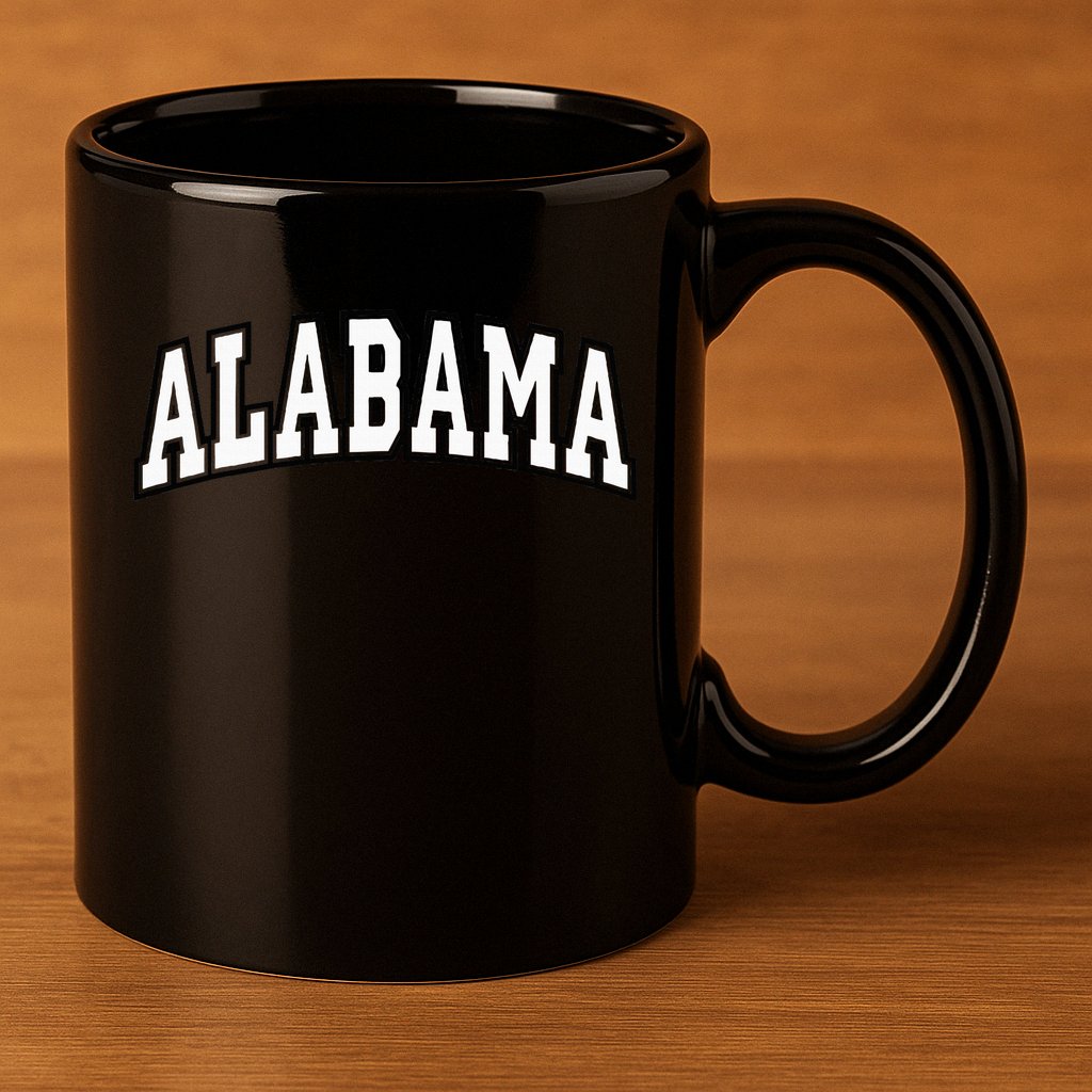 Alabama 11oz C Handle Ceramic Mug