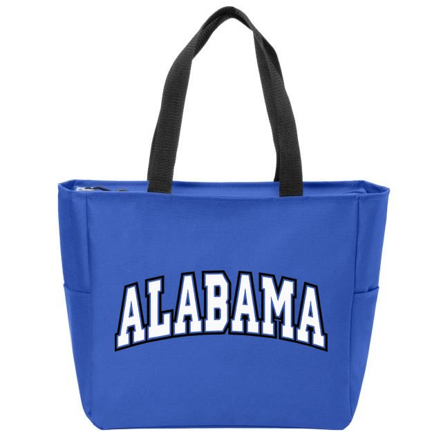 Alabama Zip Tote Bag