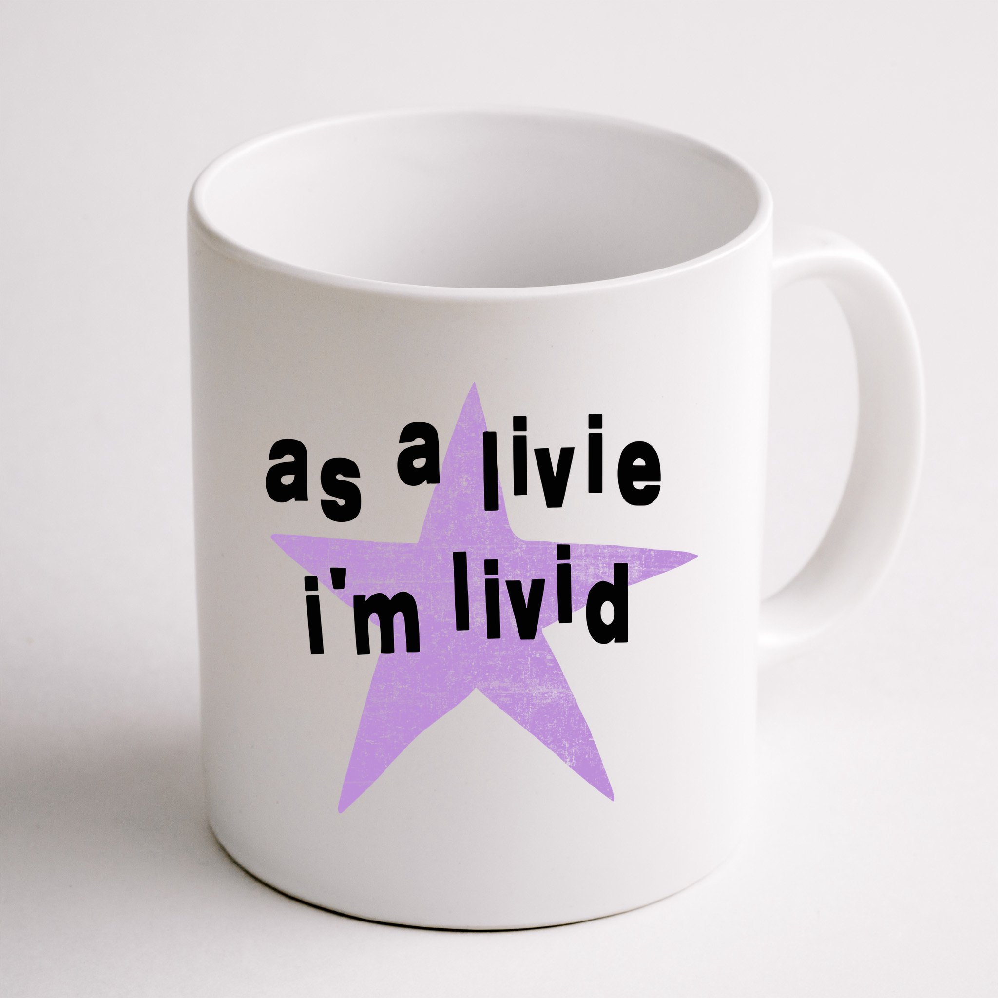 As A Live Im Livid Mug