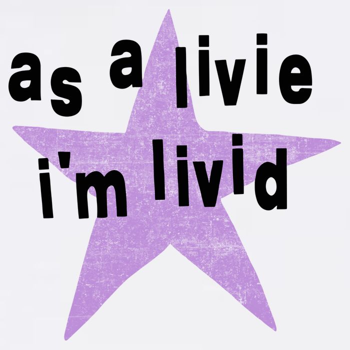 As A Live Im Livid Golf Towel