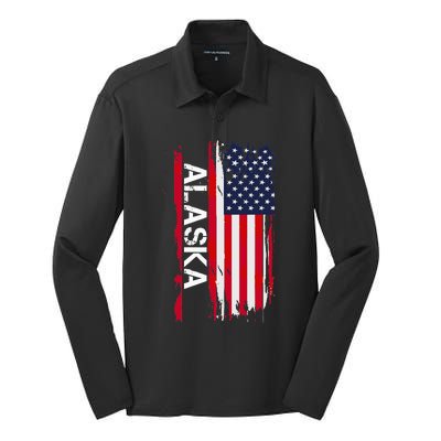 Alaska Silk Touch Performance Long Sleeve Polo