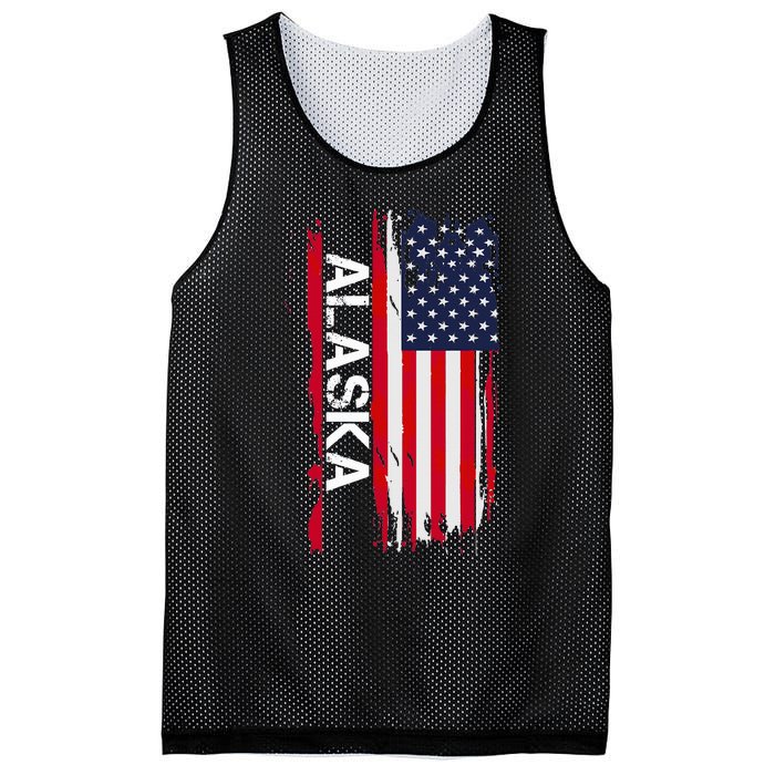 Alaska Mesh Reversible Basketball Jersey Tank