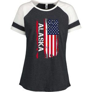 Alaska Enza Ladies Jersey Colorblock Tee