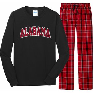 Alabama Long Sleeve Pajama Set