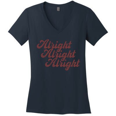 Alright Women's V-Neck T-Shirt