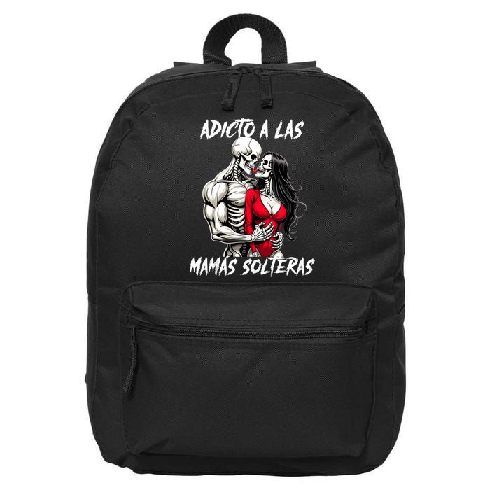 Adicto A Las Mamas Solteras  16 in Basic Backpack