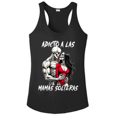 Adicto A Las Mamas Solteras  Ladies PosiCharge Competitor Racerback Tank
