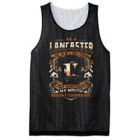 As A Lancaster I Try To Te A Good Person Mesh Reversible Basketball Jersey Tank