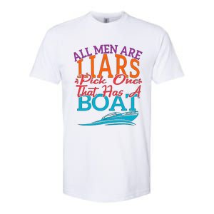 All Are Liars Pick One That Has A Boat Softstyle CVC T-Shirt