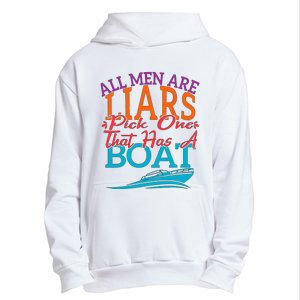 All Are Liars Pick One That Has A Boat Urban Pullover Hoodie