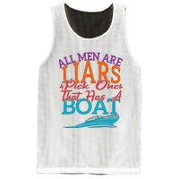 All Are Liars Pick One That Has A Boat Mesh Reversible Basketball Jersey Tank