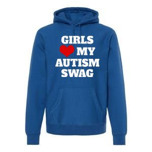  Autism Awareness Love My Autism Swag Funny  Premium Hoodie