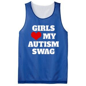  Autism Awareness Love My Autism Swag Funny  Mesh Reversible Basketball Jersey Tank