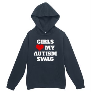  Autism Awareness Love My Autism Swag Funny  Urban Pullover Hoodie