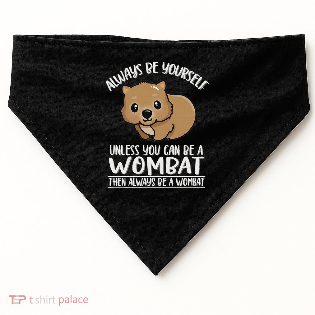 Australian Animal Lover Wombat USA-Made Doggie Bandana