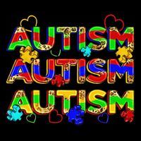 Autism Awareness Love Heart Puzzle Piece Impact Tech Backpack