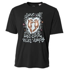 Above All Love Each Otter Deeply Cooling Performance Crew T-Shirt