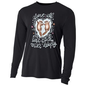 Above All Love Each Otter Deeply Cooling Performance Long Sleeve Crew