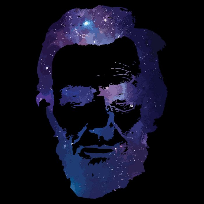 Abe Abraham Lincoln Galaxy Retro President 4th Of July City Backpack