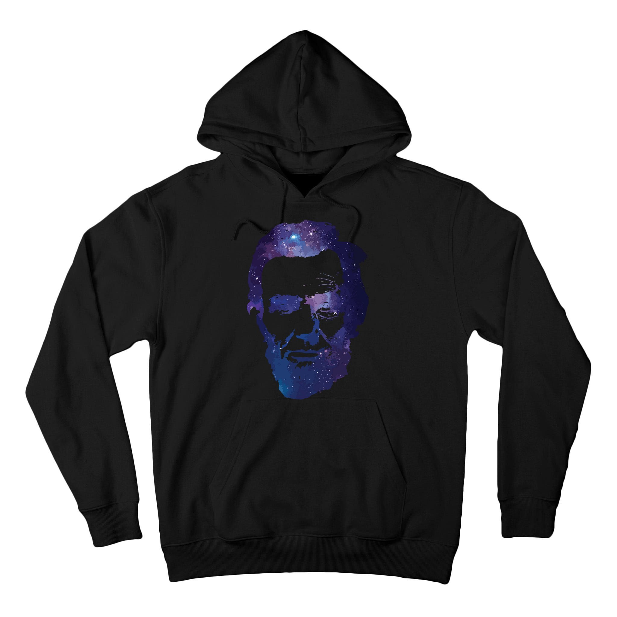 Abe Abraham Lincoln Galaxy Retro President 4th Of July Tall Hoodie