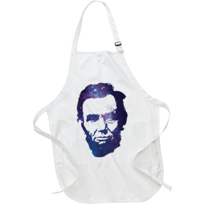 Abe Abraham Lincoln Galaxy Retro President 4th Of July Apron