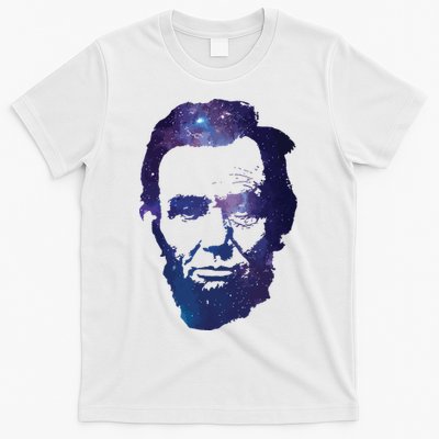 Abe Abraham Lincoln Galaxy Retro President 4th Of July T-Shirt