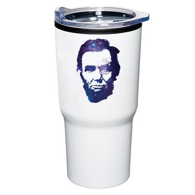 Abe Abraham Lincoln Galaxy Retro President 4th Of July Tumbler