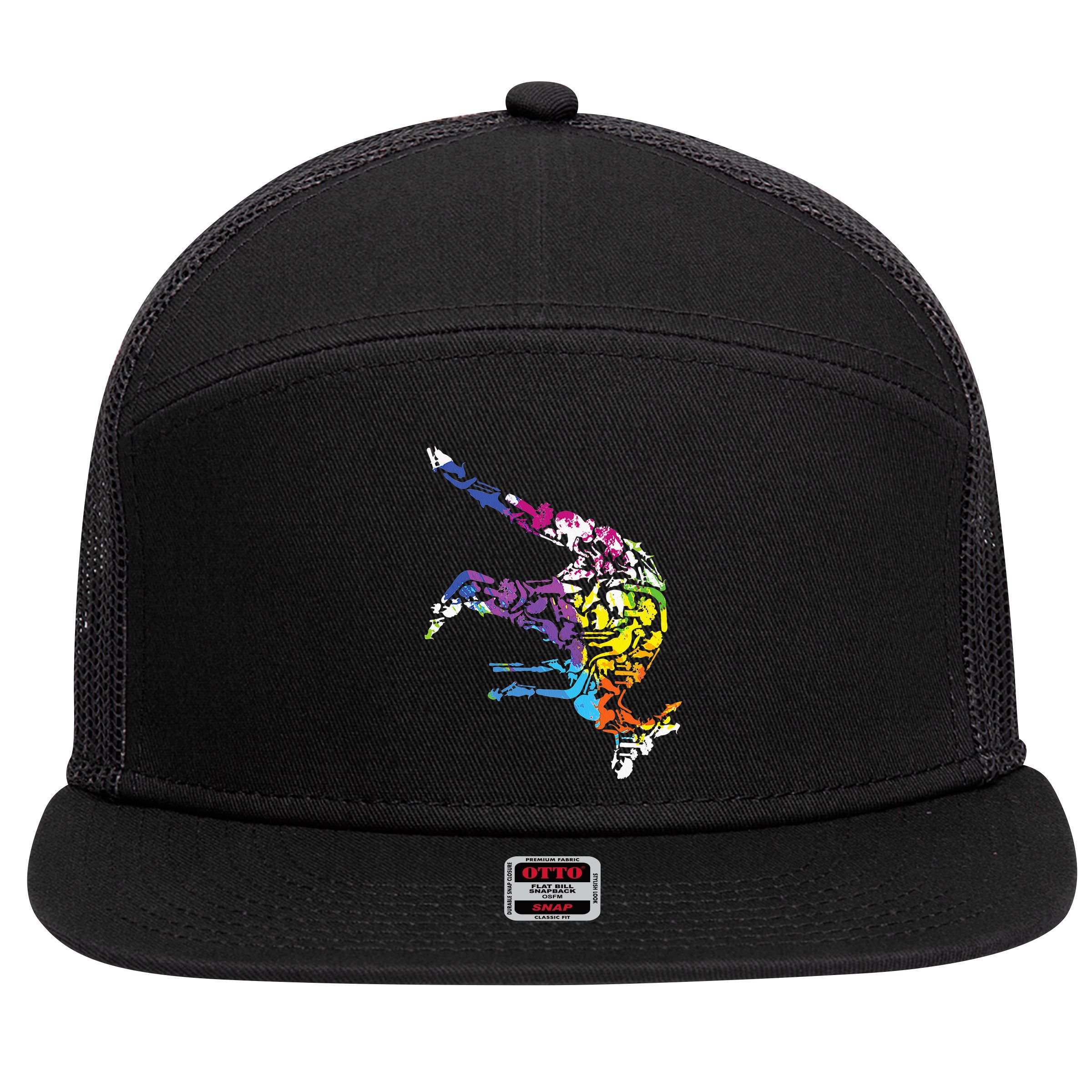 Australia Animal Lover Gift Australian Zoo Keeper Kangaroo 7 Panel Mesh Trucker Snapback Hat
