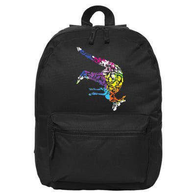 Australia Animal Lover Gift Australian Zoo Keeper Kangaroo 16 in Basic Backpack