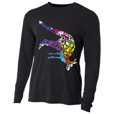 Australia Animal Lover Gift Australian Zoo Keeper Kangaroo Cooling Performance Long Sleeve Crew