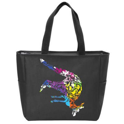Australia Animal Lover Gift Australian Zoo Keeper Kangaroo Zip Tote Bag