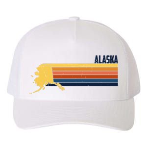 Retro Vintage Alaska Yupoong Adult 5-Panel Trucker Hat