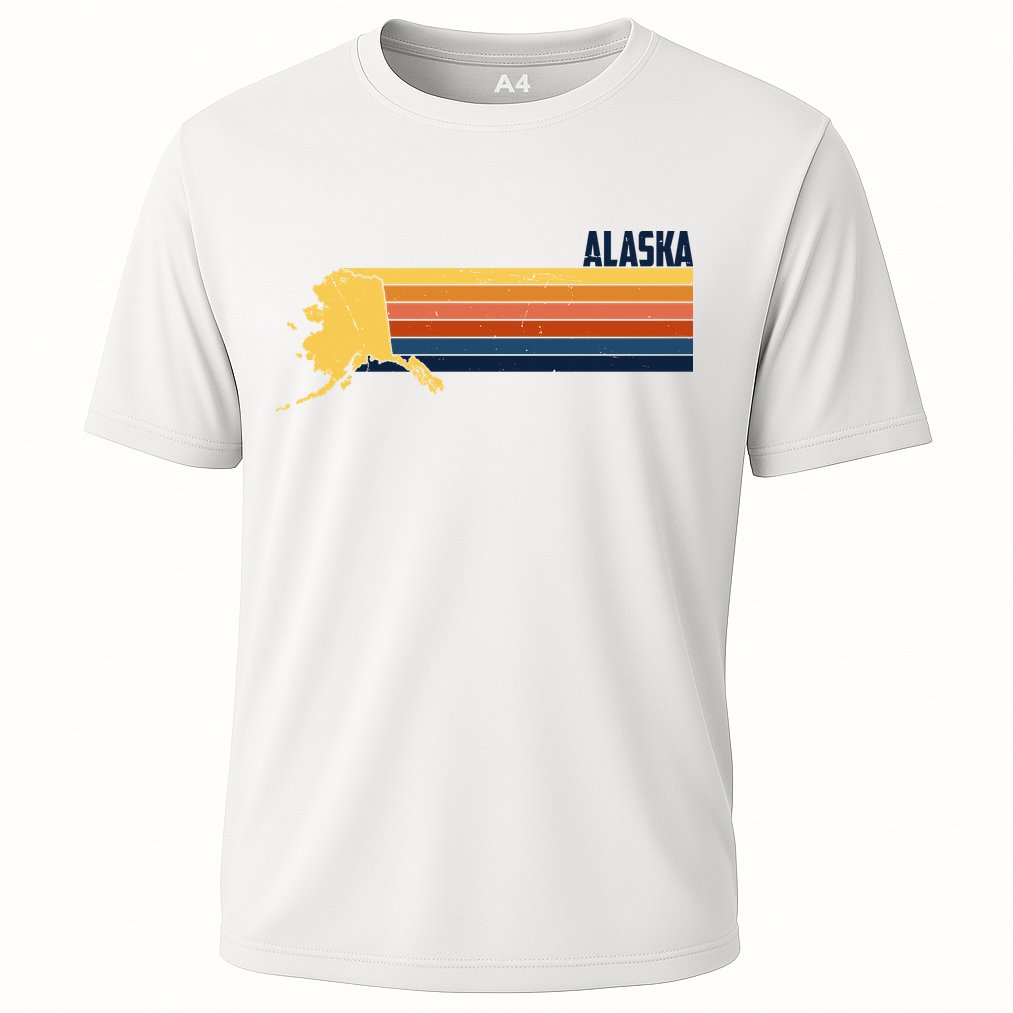 Retro Vintage Alaska Performance Shirt