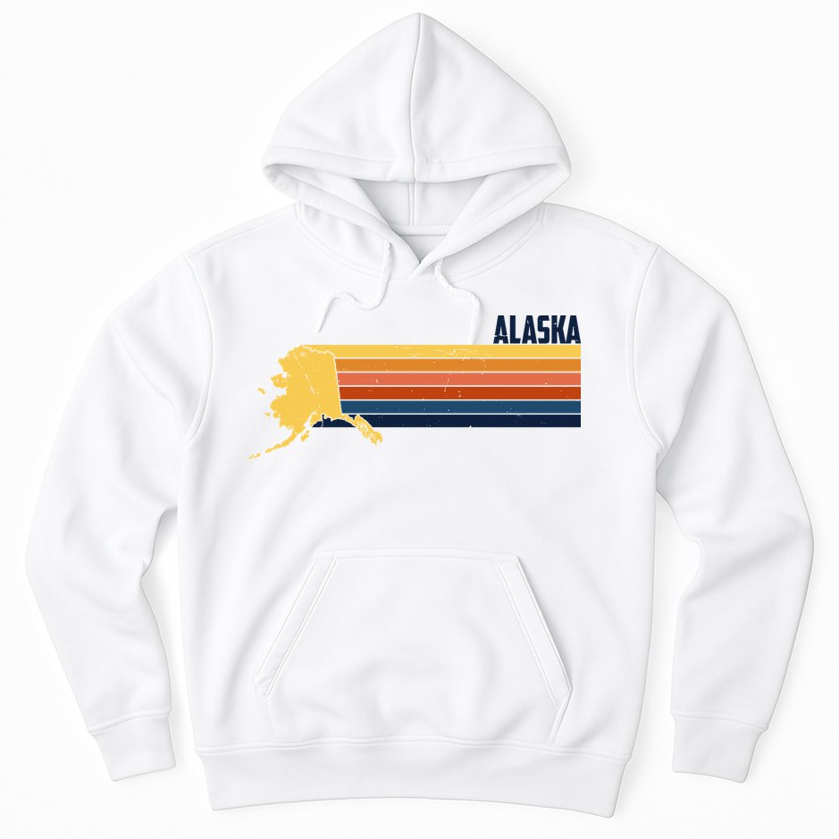 Retro Vintage Alaska Hoodie