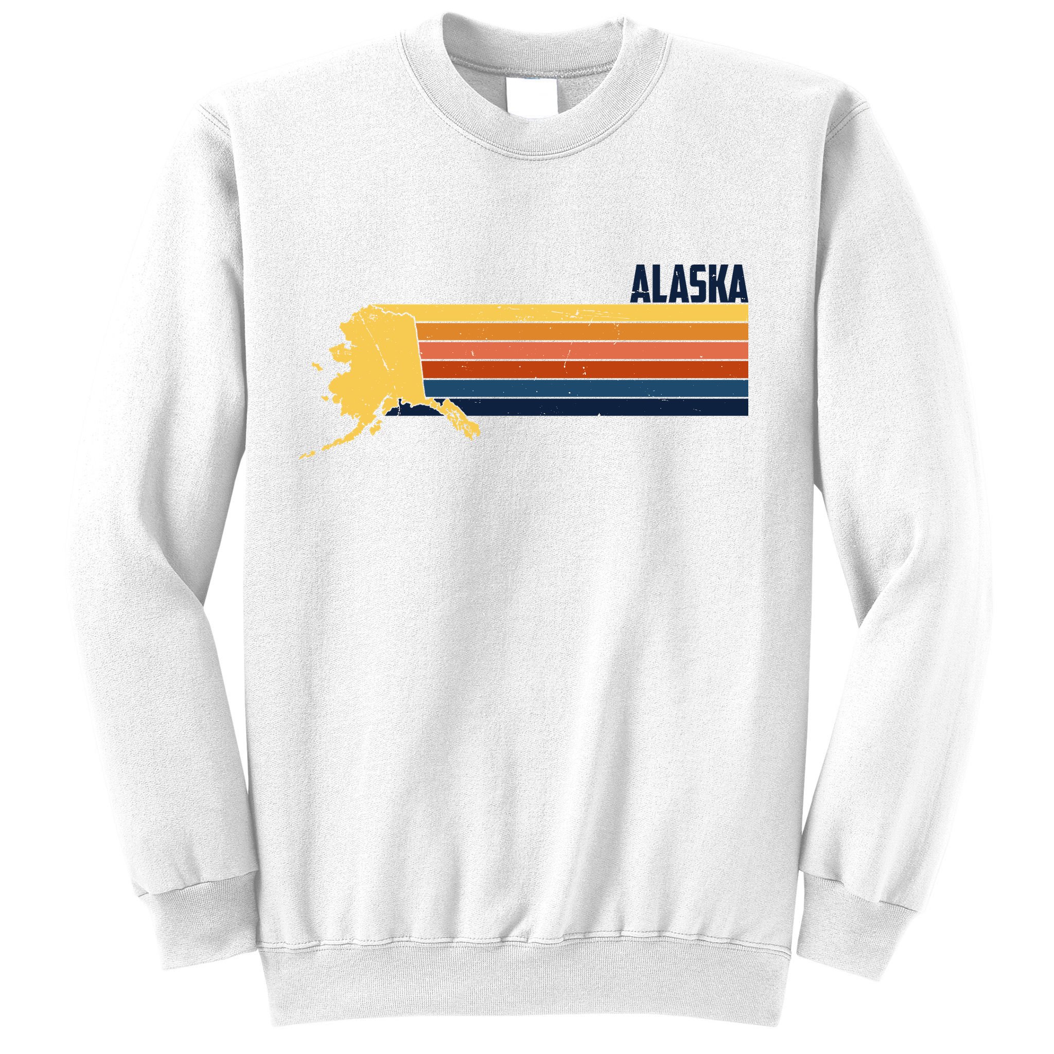 Retro Vintage Alaska Sweatshirt