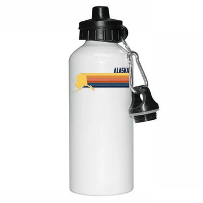 Retro Vintage Alaska Aluminum Water Bottle 