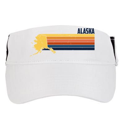 Retro Vintage Alaska Adult Drive Performance Visor