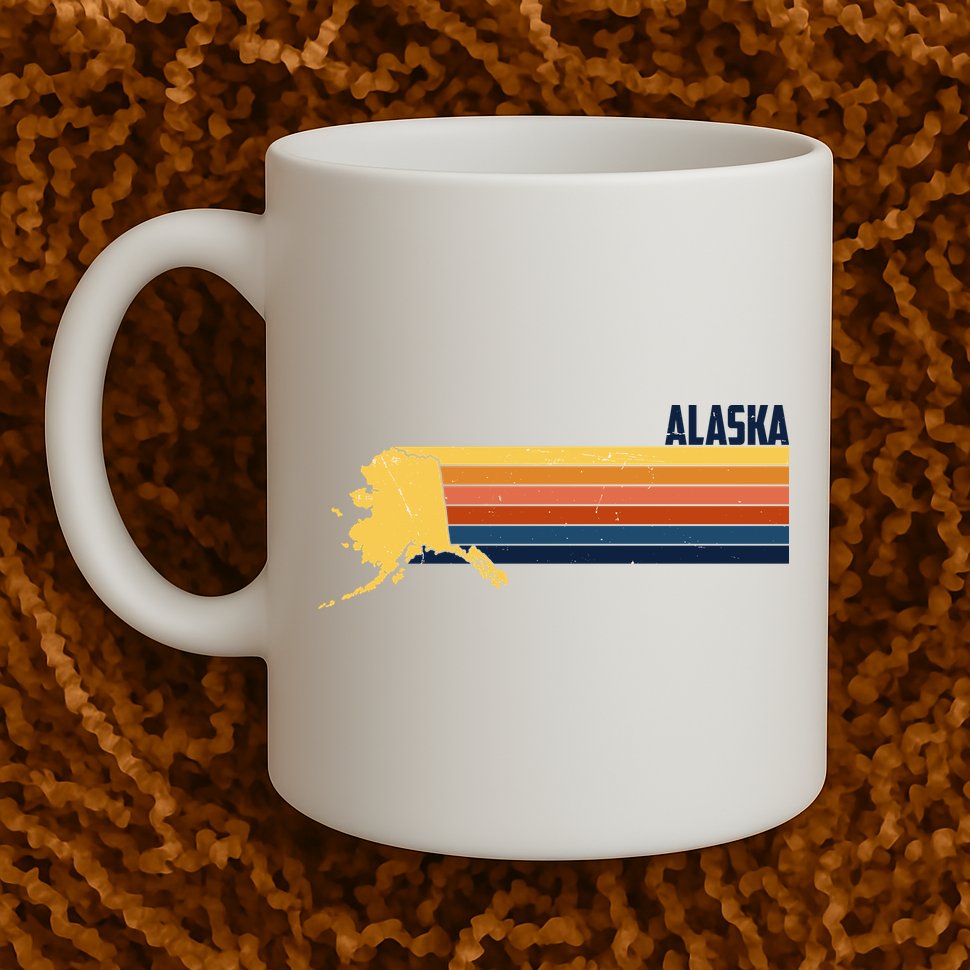 Retro Vintage Alaska Mug