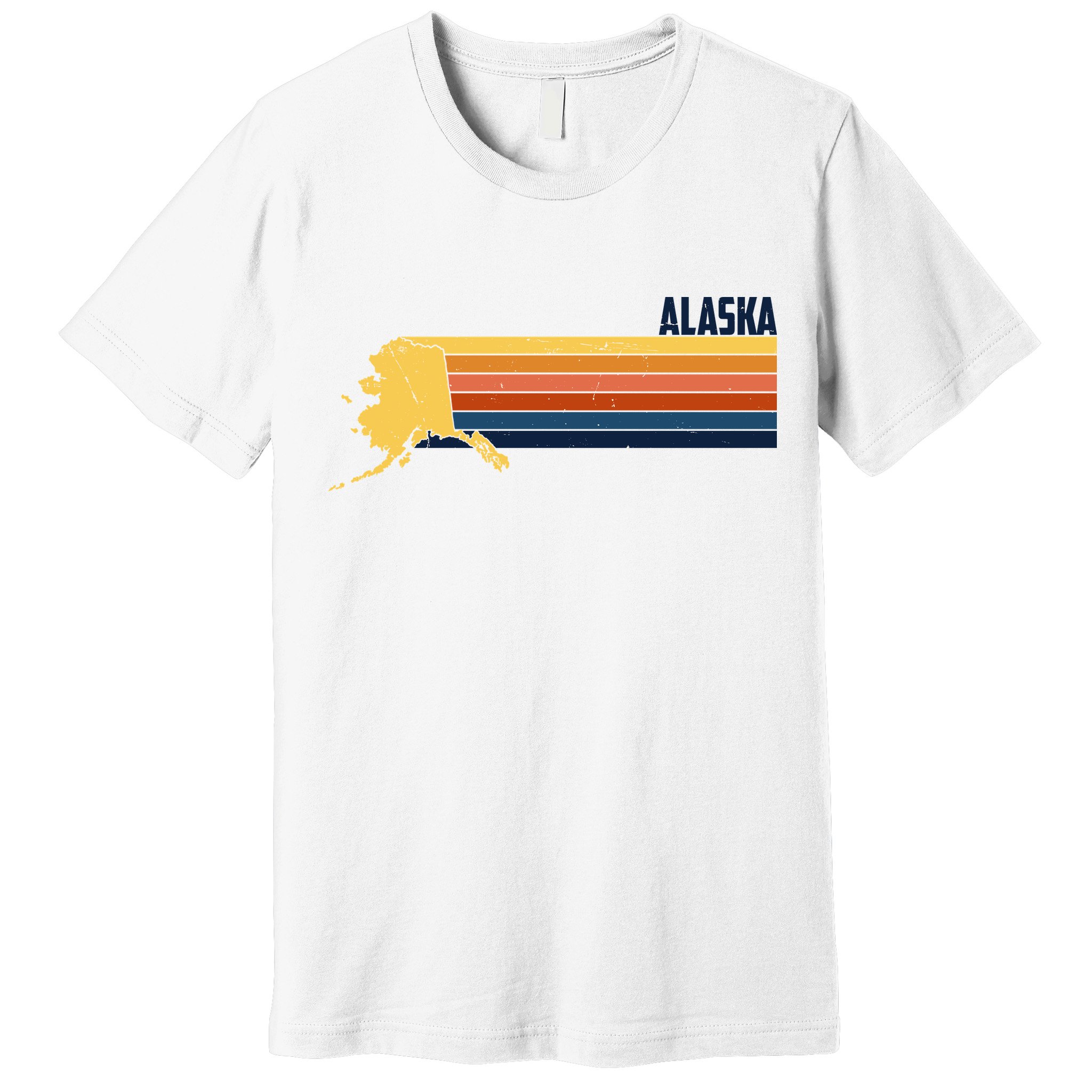 Retro Vintage Alaska Premium T-Shirt