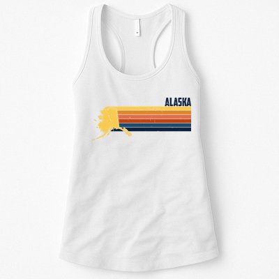 Retro Vintage Alaska Womens Tank Top
