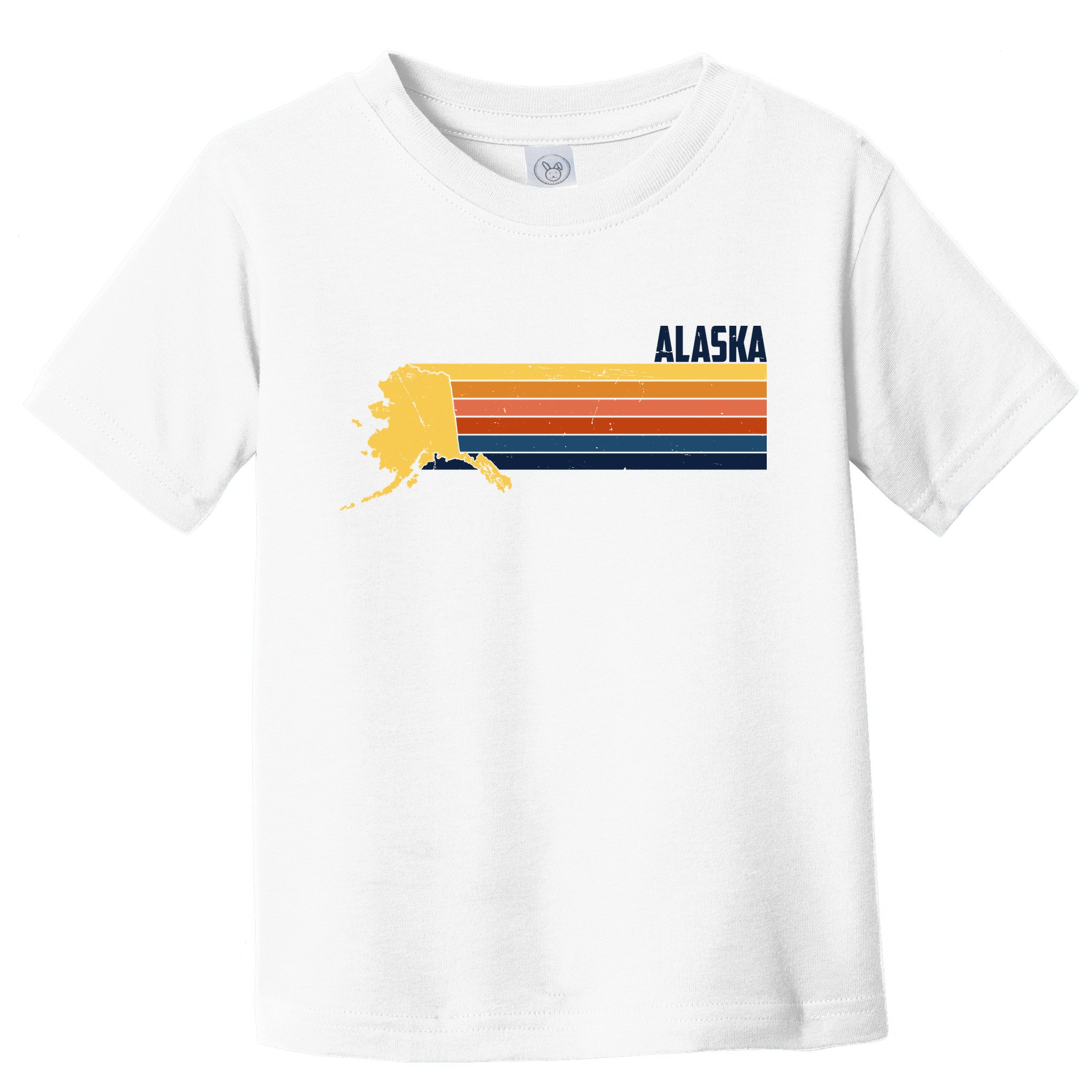 Retro Vintage Alaska Toddler T-Shirt
