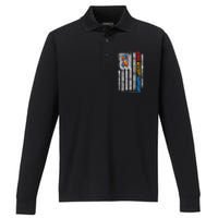 Autism Autistic Love Accept Support Autism Awareness Performance Long Sleeve Polo