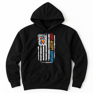 Autism Autistic Love Accept Support Autism Awareness Hoodie