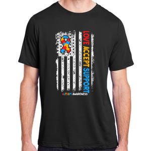 Autism Autistic Love Accept Support Autism Awareness Adult ChromaSoft Performance T-Shirt