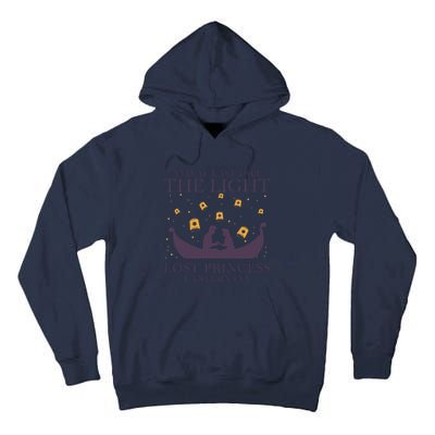 And At Last I See The Light Retro Rapunzel Lost Princess Tall Hoodie