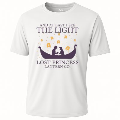 And At Last I See The Light Retro Rapunzel Lost Princess Cooling Performance Crew T-Shirt