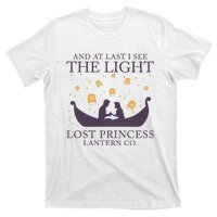 And At Last I See The Light Retro Rapunzel Lost Princess T-Shirt